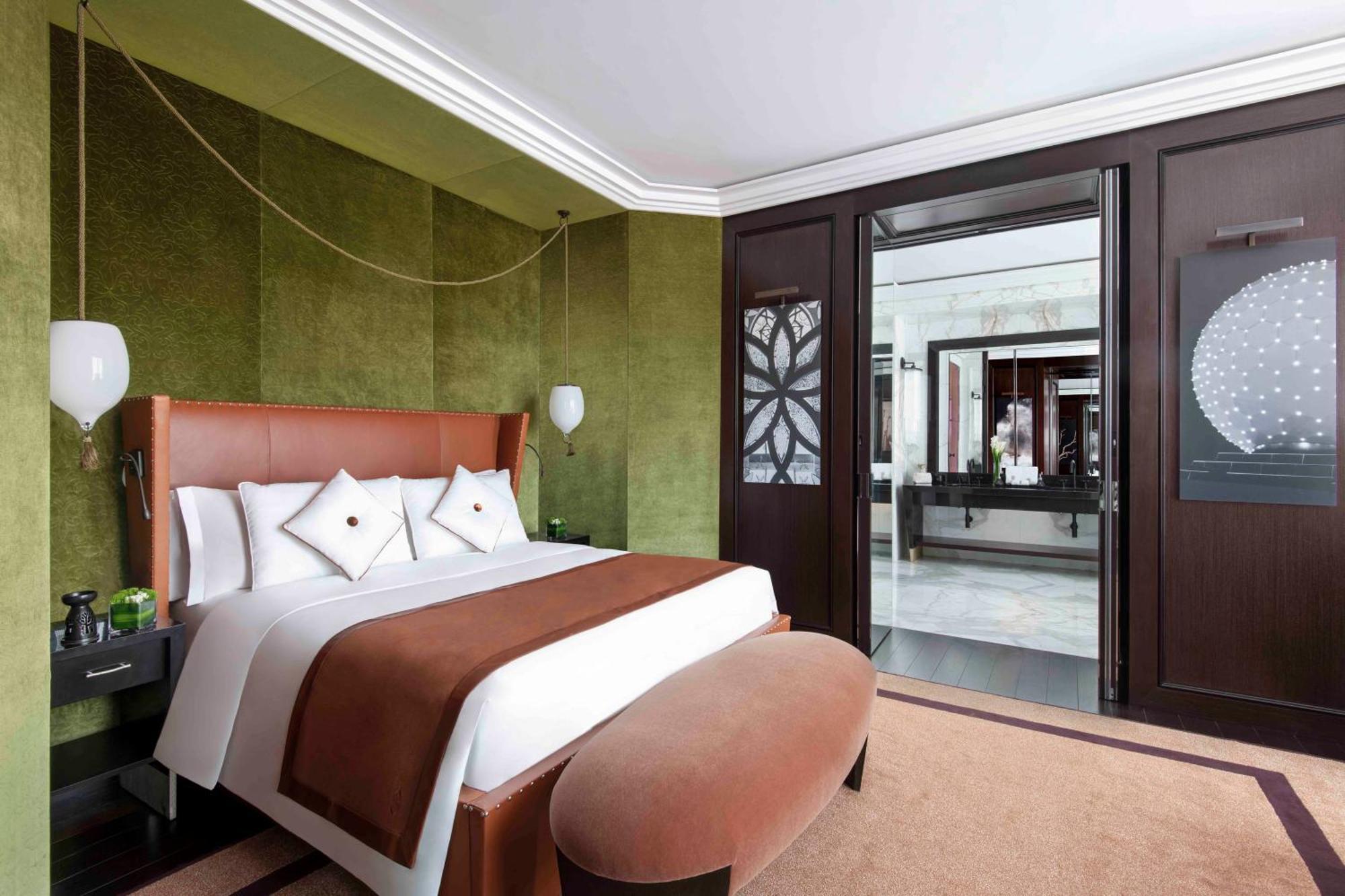 Banyan Tree Doha At La Cigale Mushaireb מראה חיצוני תמונה A bedroom at the Mandarin Oriental, London
