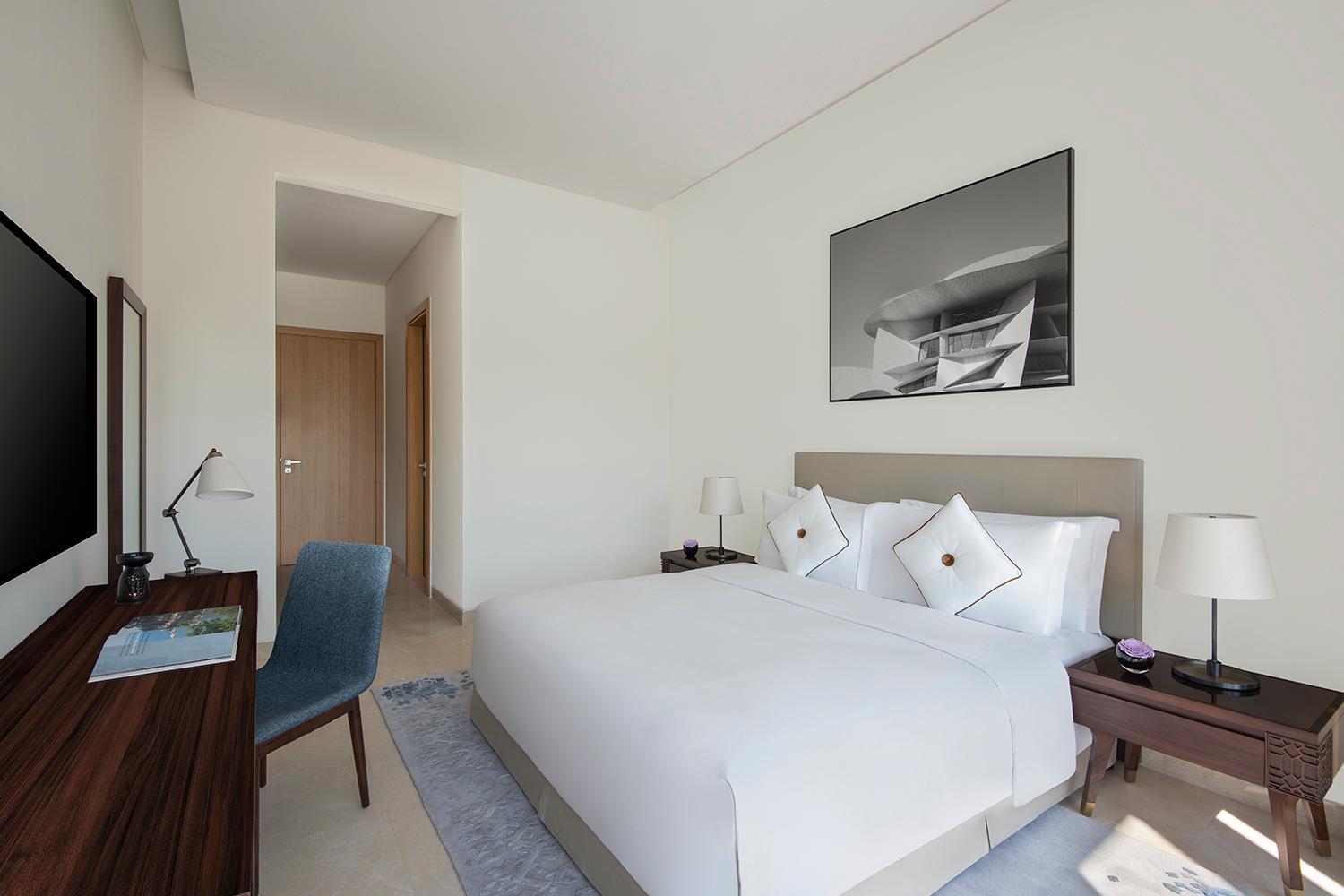 מלון Banyan Tree Doha At La Cigale Mushaireb חדר תמונה A bedroom at the hotel